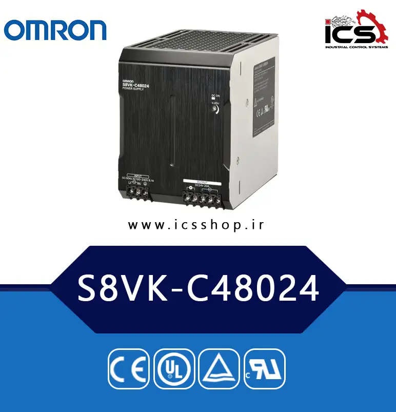 منبع تغذیه ۲۴ ولت 20 آمپر امرنOmron
