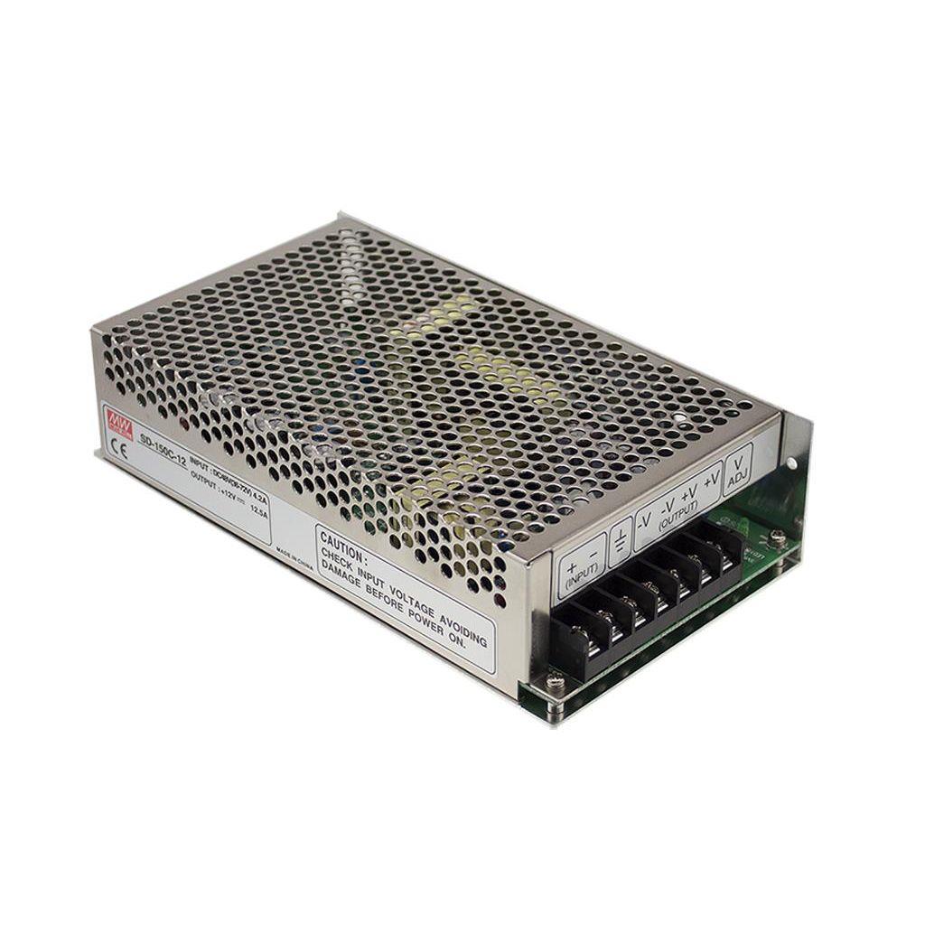 مبدل 48 به 24 ولت 6.3 آمپر مین ول مدل SD-150C-24