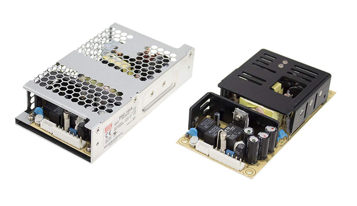 منبع تغذیه و شارژر 24 ولت 5.8 آمپر مین ول مدل PSC-160B