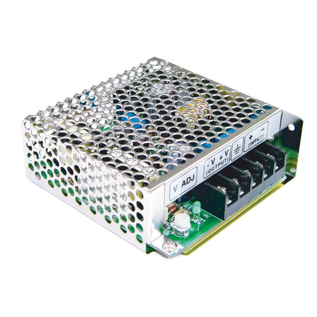 مبدل 24 به 12 ولت 2.1 آمپر مین ول مدل SD-25B-12