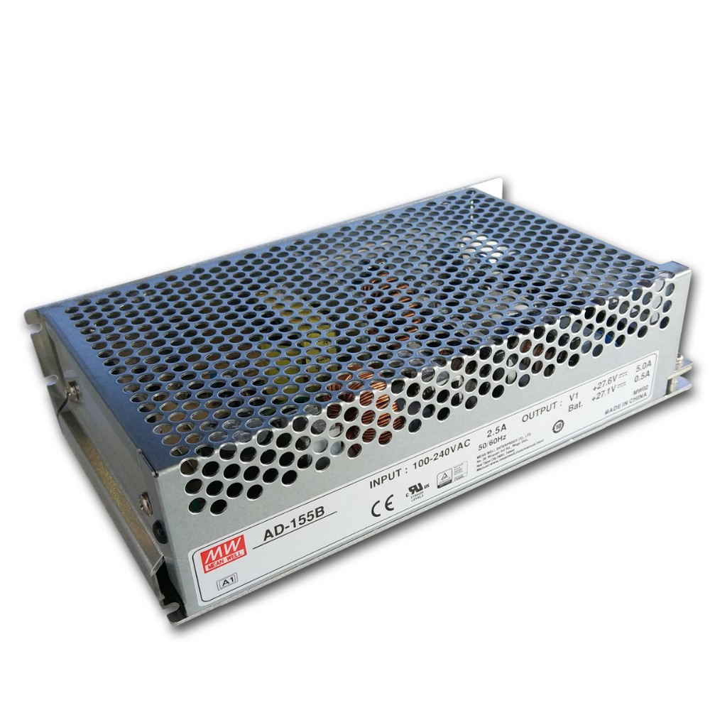 منبع تغذیه و شارژر 24 ولت 5.5 آمپر مین ول مدل AD-155B