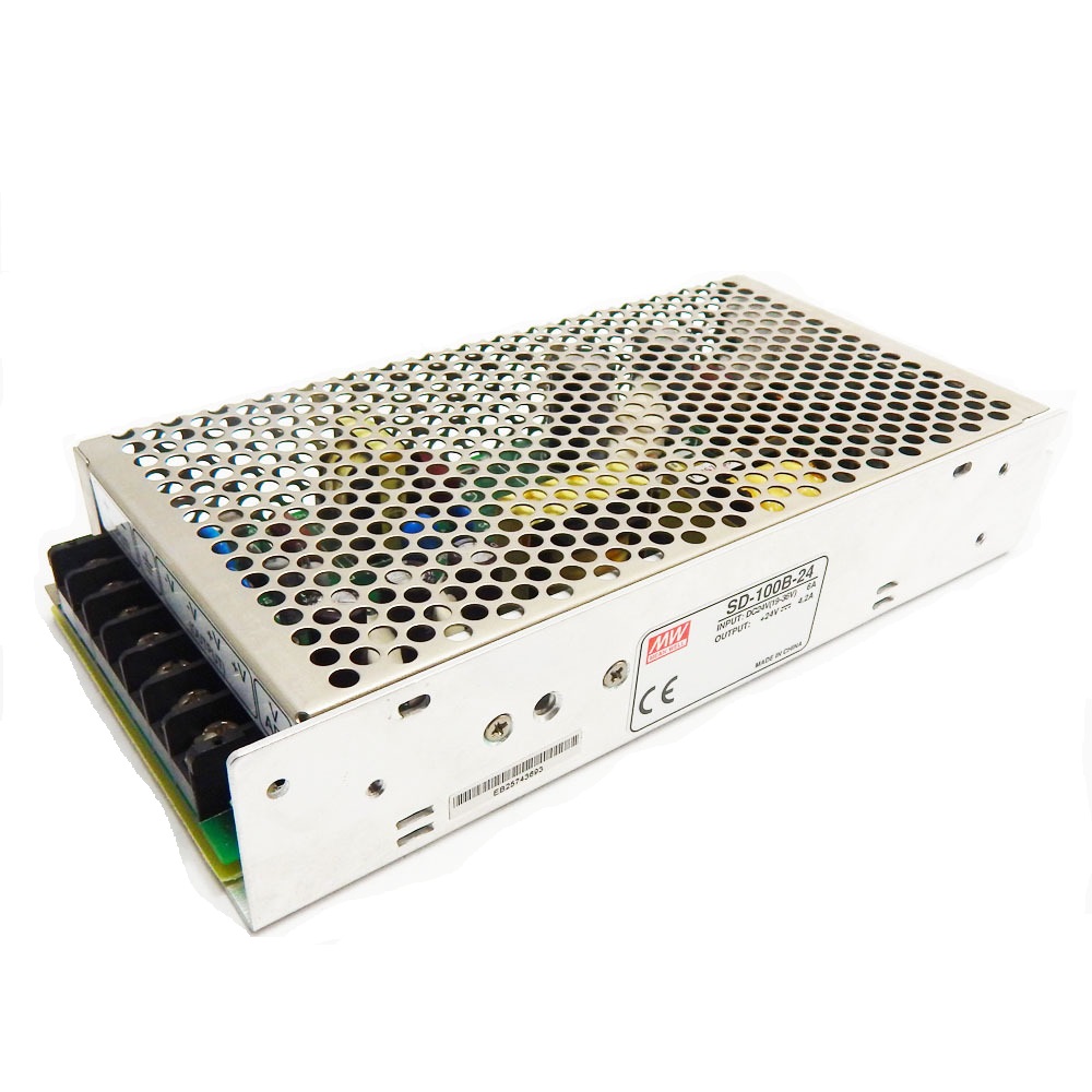 مبدل 24 به 12 ولت 8.5 آمپر مین ول مدل SD-100B-12