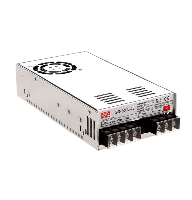 مبدل 24 به 48 ولت 10.5 آمپر مین ول مدل SD-500L-48
