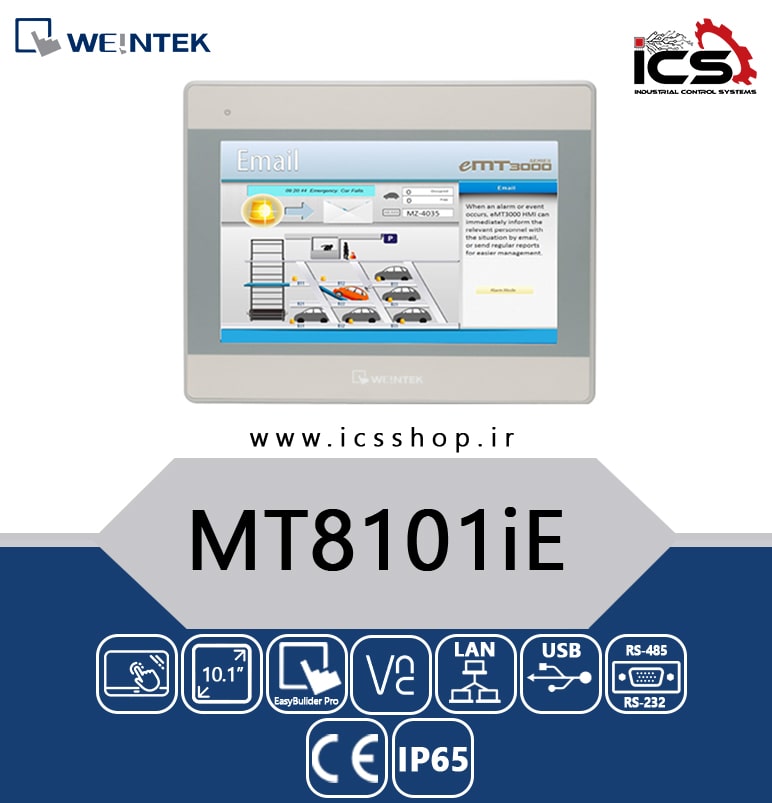 پنل لمسی 10.1 اینچ HMI WEINTEK