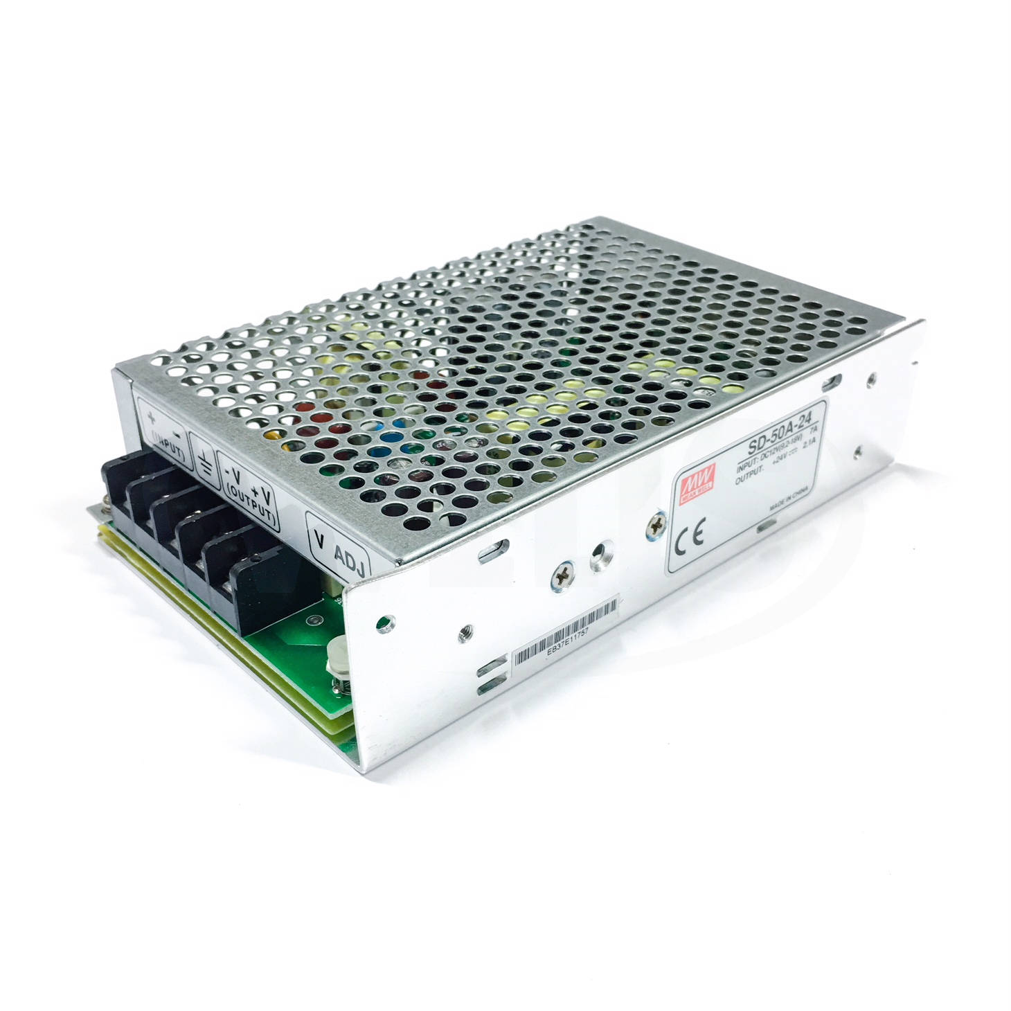مبدل12 به 24 ولت 2.1 آمپر مین ول مدل SD-50A-24