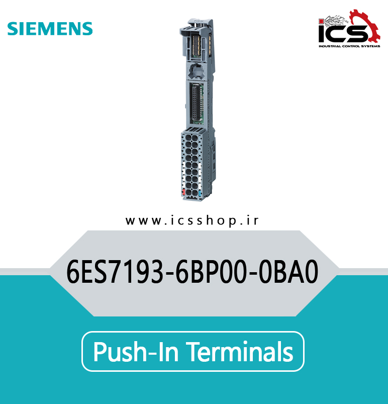 Push-in terminals 6ES7193-6BP00-0BA0