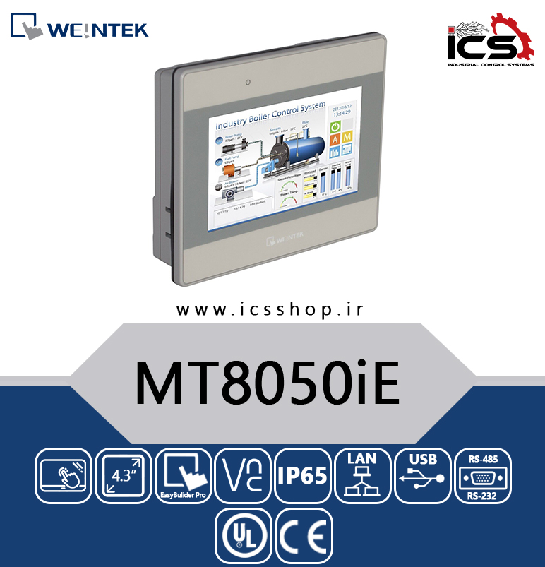 پنل لمسی 4.3 اینچ WEINTEK HMI