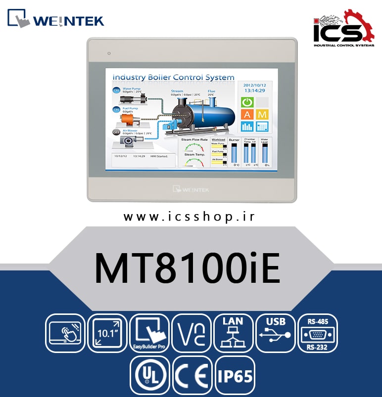 پنل لمسی 10.1 اینچ WEINTEK HMI