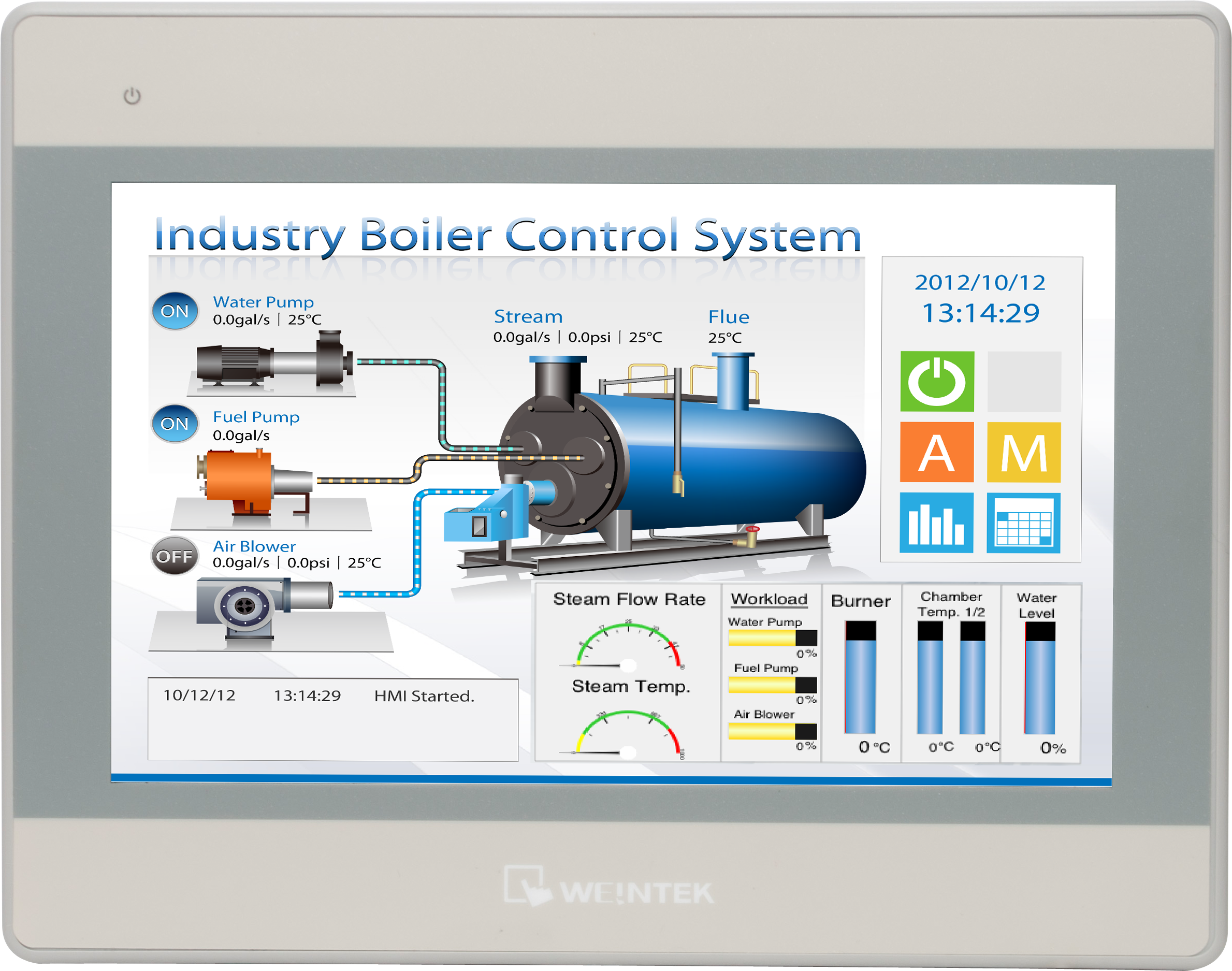 پنل لمسی 10.1 اینچ WEINTEK HMI
